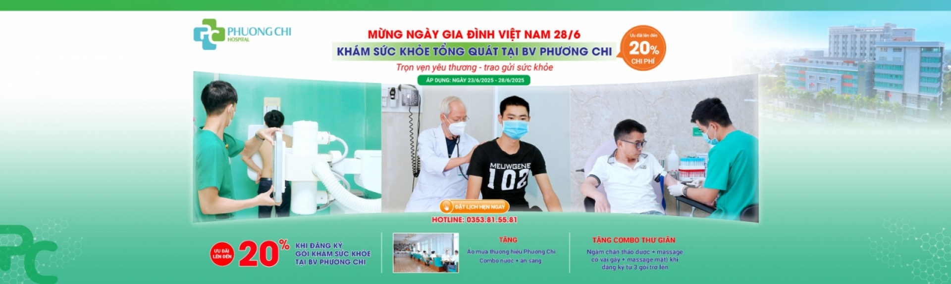 Khám Tổng Quát Tại Bệnh viện Đa khoa Phương Chi: Ưu Đãi Lớn Mừng Ngày Gia Đình 28/6