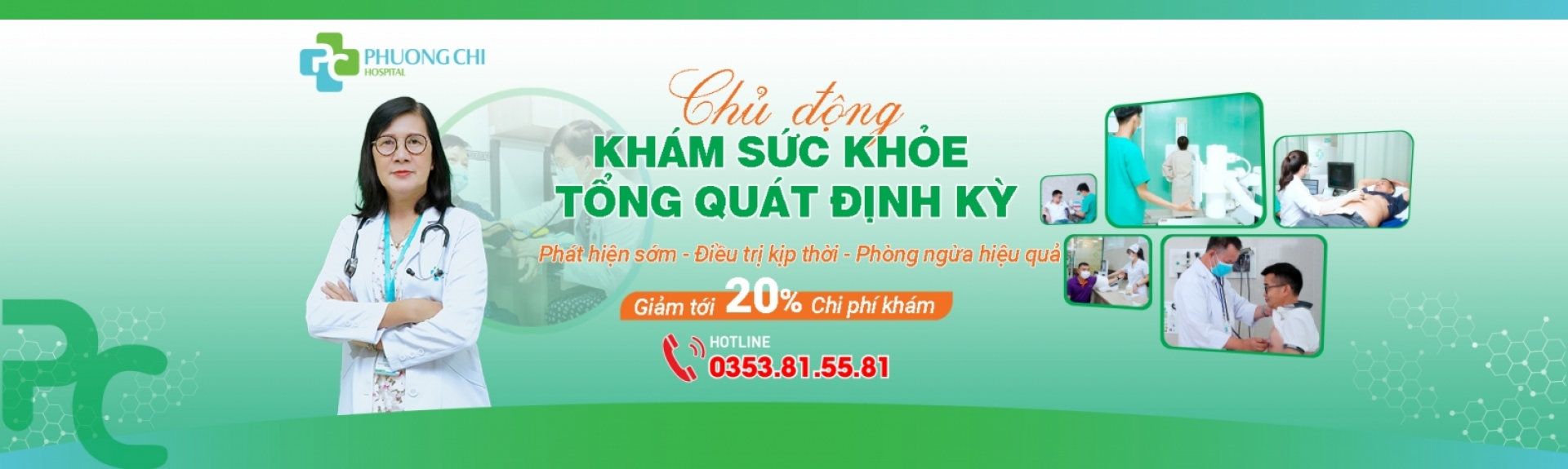 Gói khám sức khỏe tổng quát| BV Phương cHI