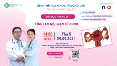 Lớp Học Tháng 09: Bệnh Lạc Nội Mạc Tử Cung