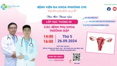 Lớp Học Tháng 09: Các Bệnh Phụ Khoa Thường Gặp