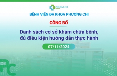 Công bố danh sách cơ sở khám chữa bệnh, đủ điều kiện hướng dẫn thực hành