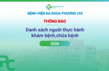 Danh sách người thực hành khám bệnh, chữa bệnh 2026