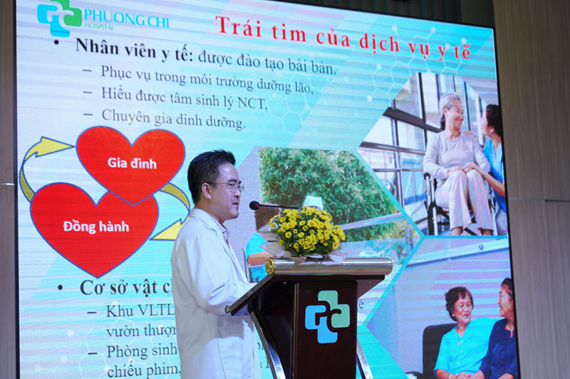ThS BS Nguyễn Chí Phong giới thiệu trung tâm điều dưỡng