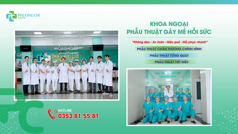 khoa ngoại - PT.GMHS Bệnh viện Đa khoa Phương Chi